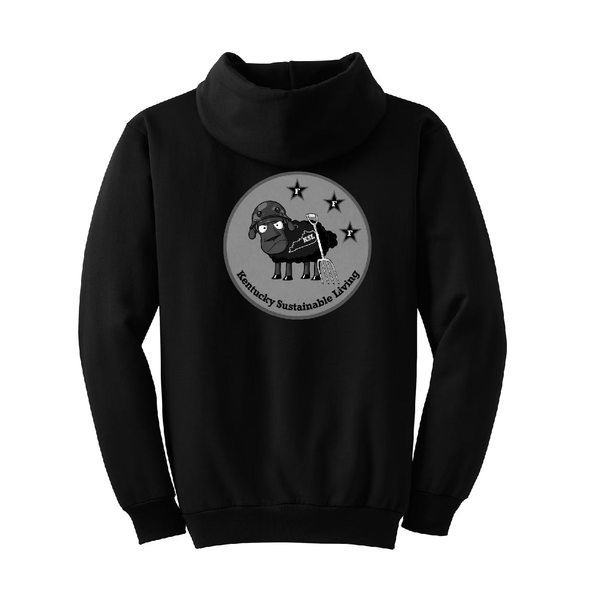 KSL Grey Scale Logo Hoodie