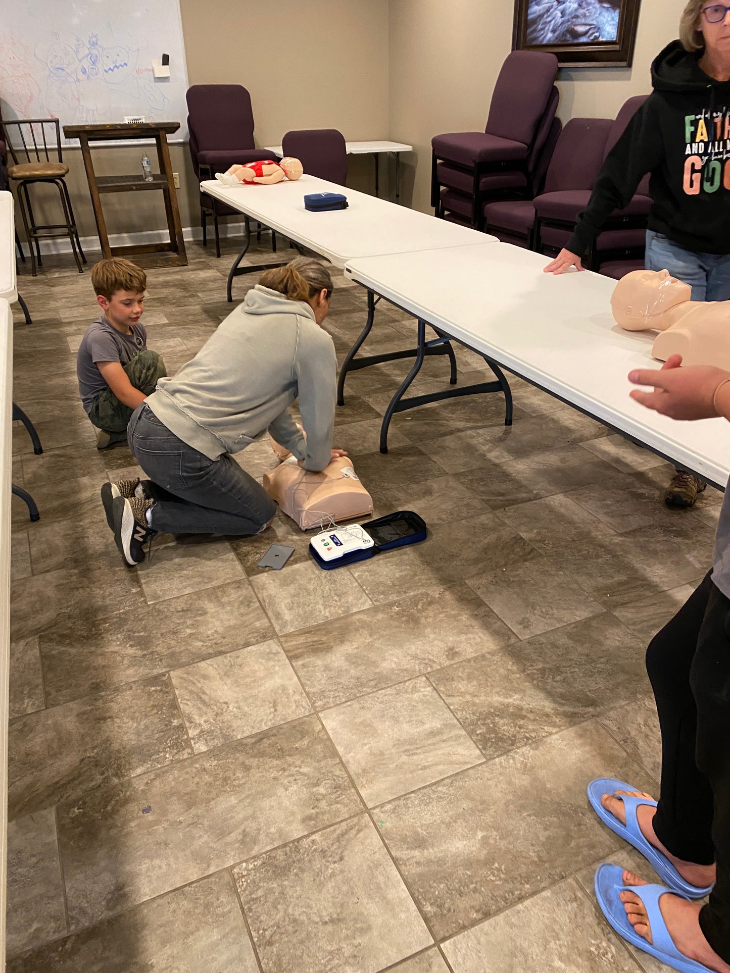 CPR, AED & First Aid Certification Class