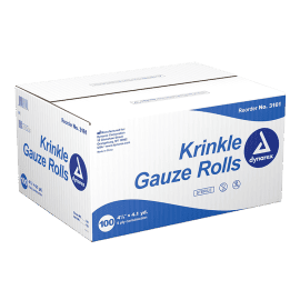 Krinkle Gauze Roll - Sterile  4.5" x 4.1yd. - Case of 100 image