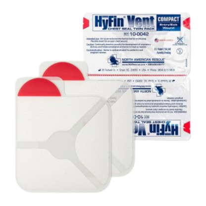 Hyfin Vent COMPACT Chest Seal Twin Pack