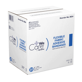 Adhesive Fabric Bandages - Sterile 2" x 4 1/2" image 3
