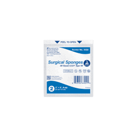 Surgical Gauze Sponge - Sterile  8 Ply	2" x 2" image 2
