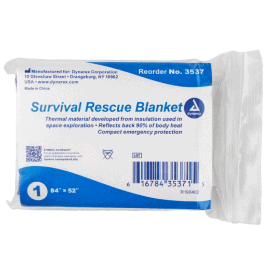 Emergency Survival Rescue Blanket - Individual Blanket image