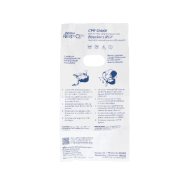 CPR Face Shield w/ One-Way Valve, Barrier Filter image 1