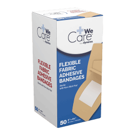 Adhesive Fabric Bandages - Sterile 2" x 4 1/2" image 0