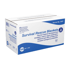 Emergency Survival Rescue Blanket - Case of 120 image