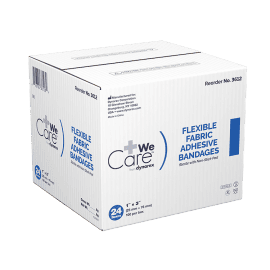 Adhesive Flexible Fabric Bandages - Sterile 1" x 3" - Case of 2400 image