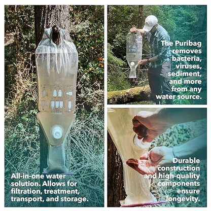 Puribag 120L Water Purification System 2-Pack