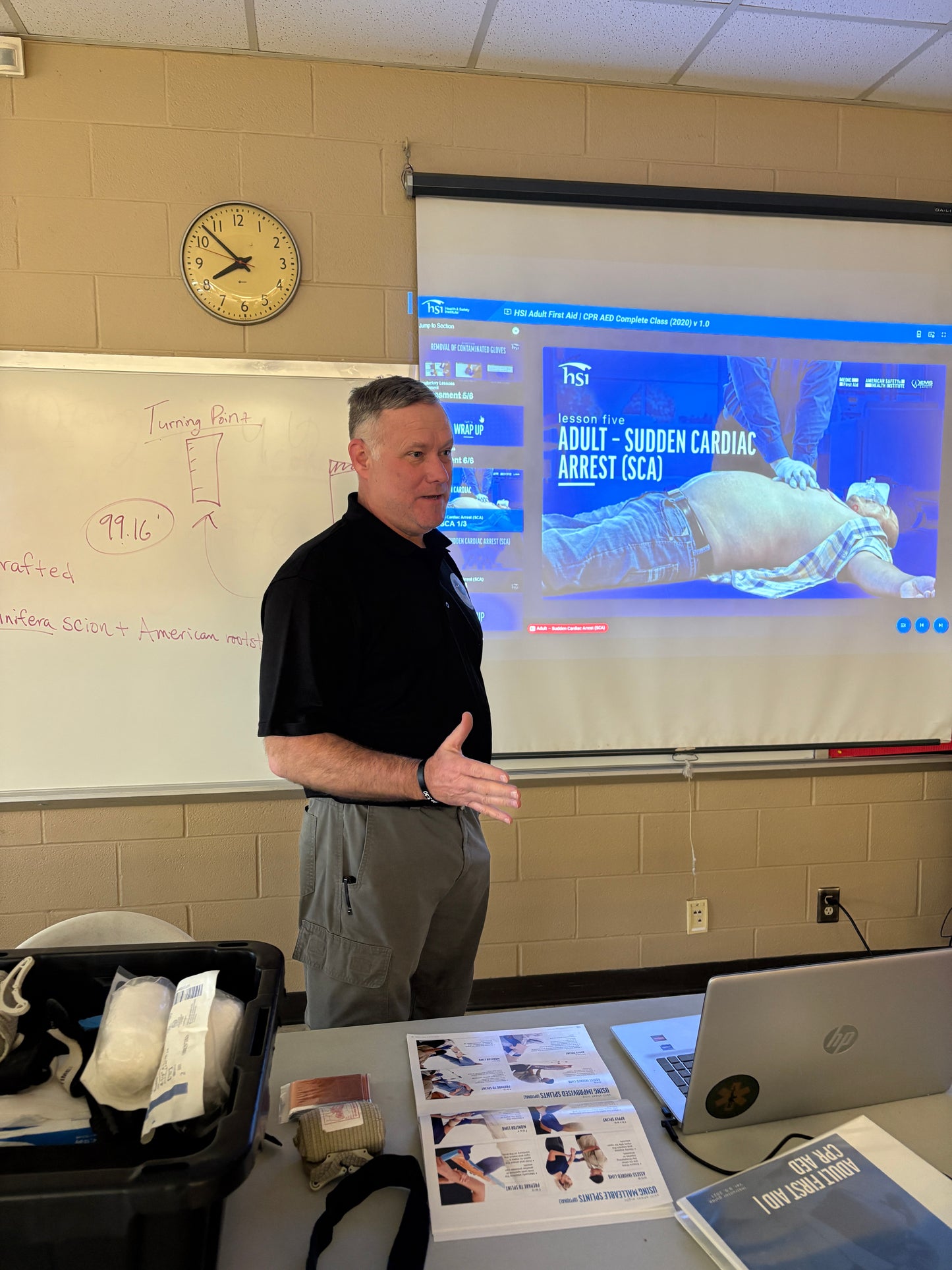 CPR, AED & First Aid Certification Class