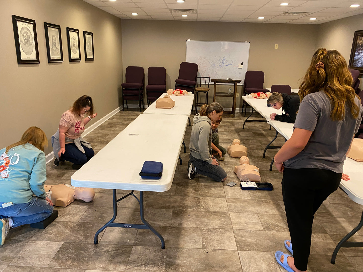 CPR, AED & First Aid Certification Class