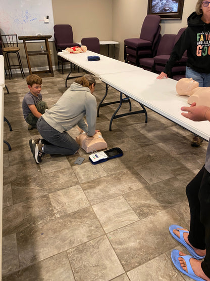 CPR, AED & First Aid Certification Class