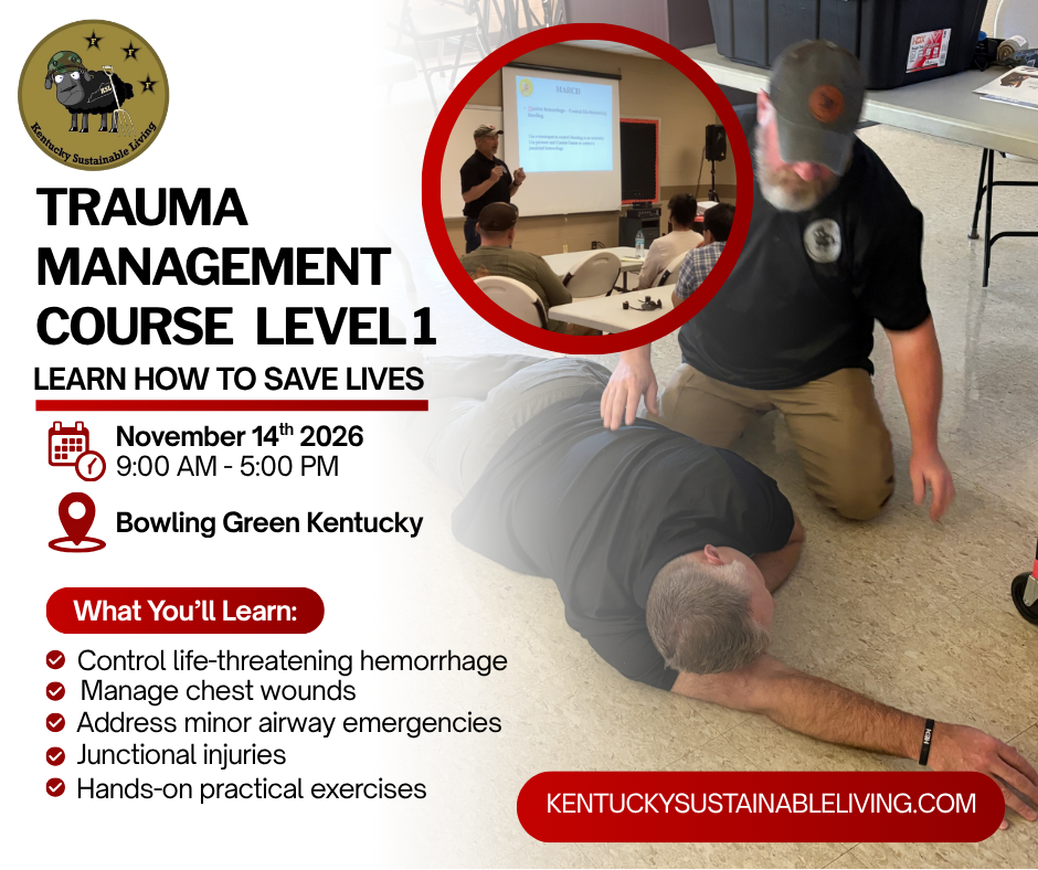 Trauma Management Course Level 1