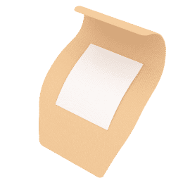 Adhesive Fabric Bandages - Sterile 2" x 4 1/2" image 1