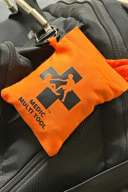 Orange Warrior Kid Medic Multi tool quick draw pouch