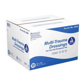 Multi-Trauma Dressing - Sterile 12" x 30" image 1